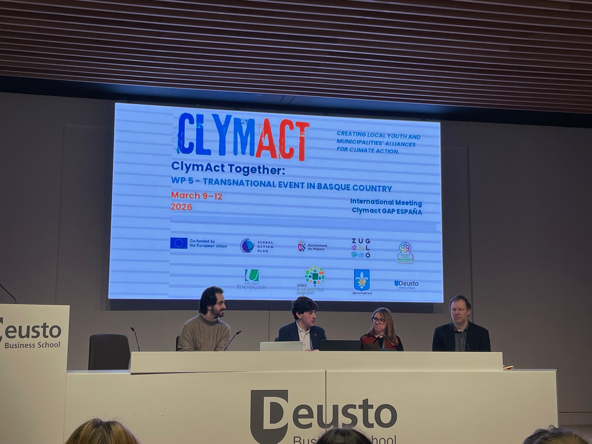 Εκπροσώπηση Δήμου  στην 4η διακρατική συνάντηση εργασίας της ευρωπαϊκής δράσης CLYMACT στο Μπιλμπάο